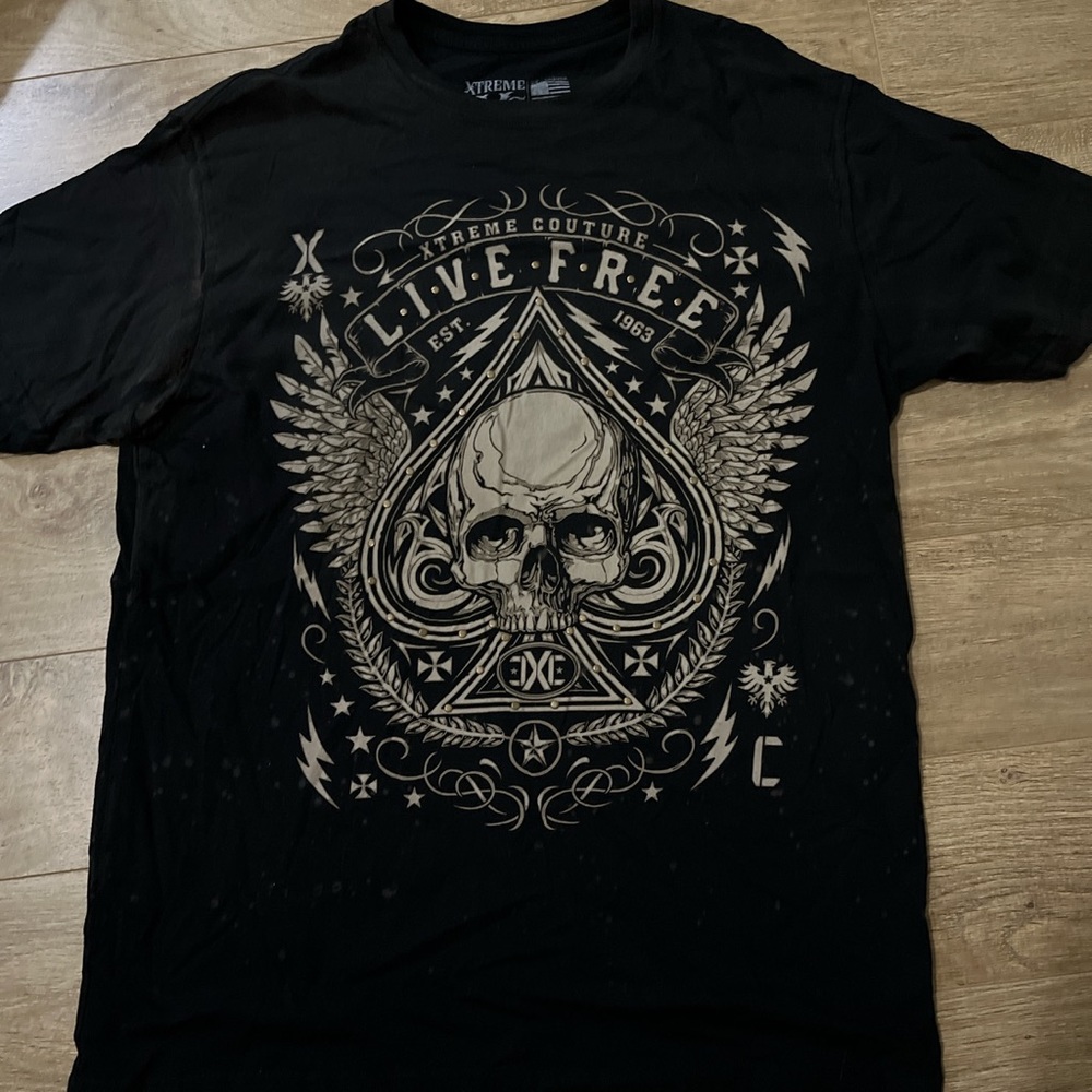 XTREME CUOTURE T-SHIRT, Size XL, Black